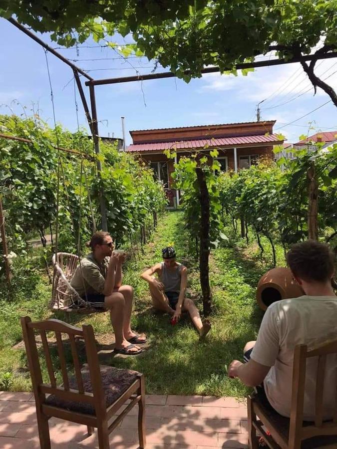 Cottage And Gigo Papa'S Wine Cellar Кварели Экстерьер фото
