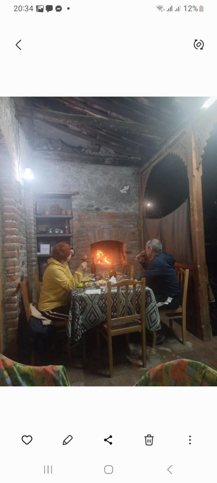 Cottage And Gigo Papa'S Wine Cellar Кварели Экстерьер фото